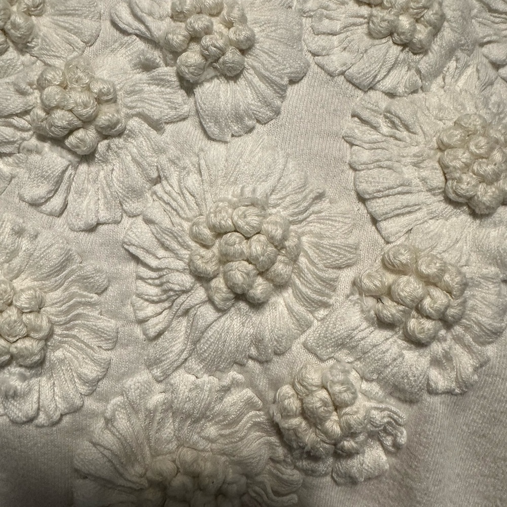 Anthropologie Embroidered Puff-Sleeve Sweatshirt - Picture 12 of 12